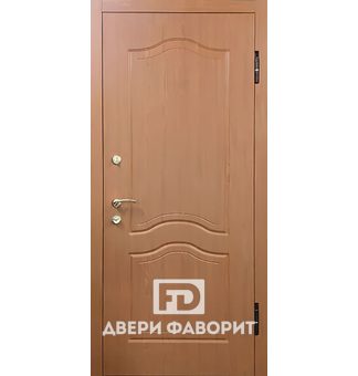 металлическая дверь в квартиру без глазка, с мдф
